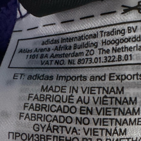 ADIDAS Women Lifting Women Hoodie Athletic Sweatshirt Sz Medium Pocketed Purple - Picture 5 of 12